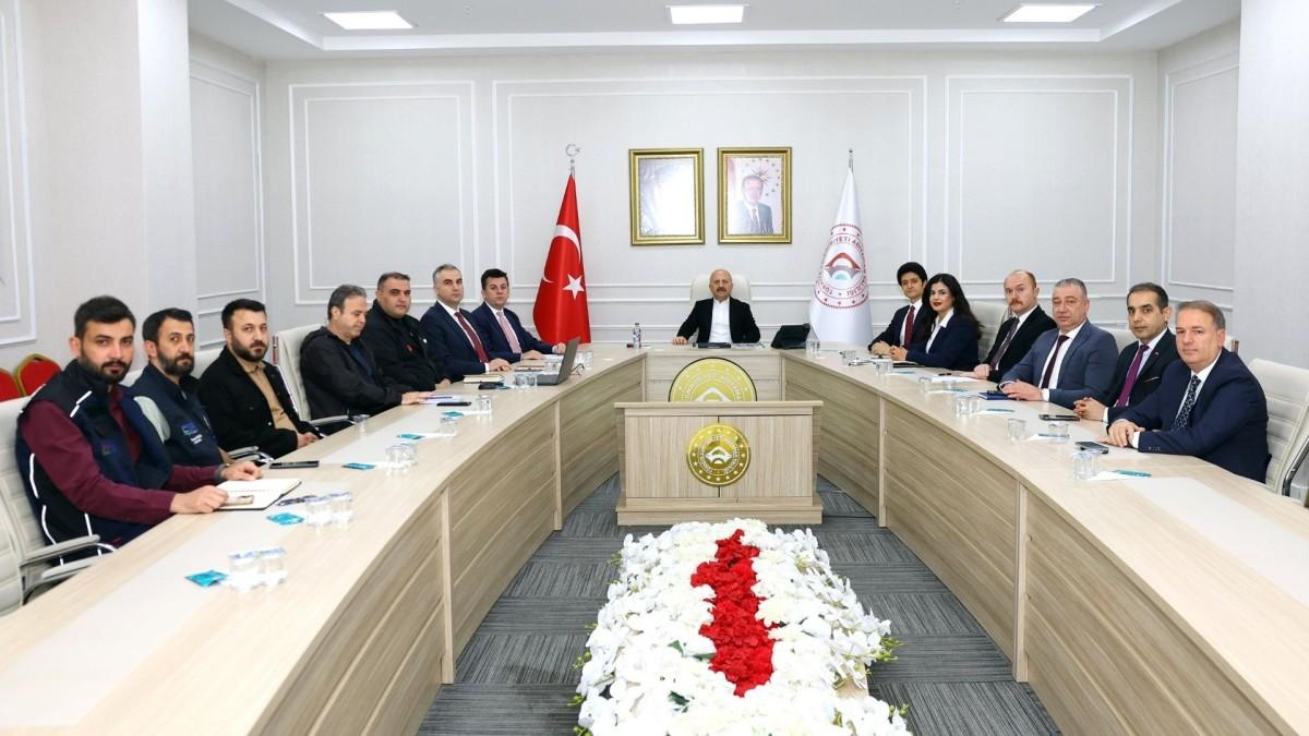 Adıyaman’da Haftalık Koordinasyon Toplantısı gerçekleştirildi
