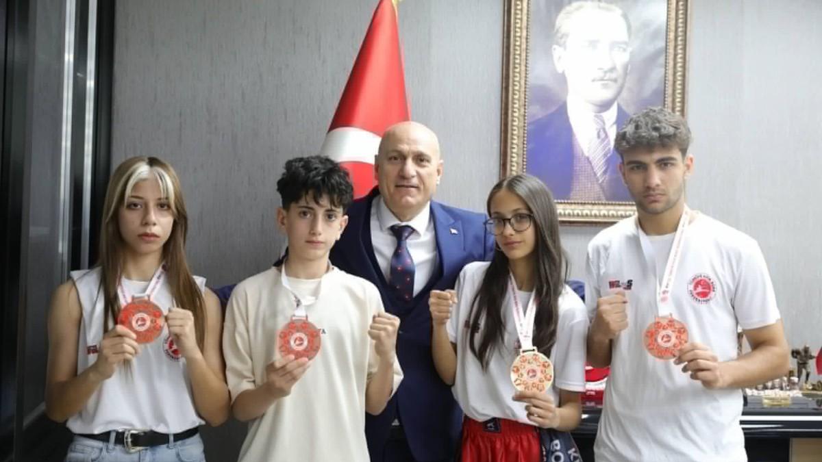 Adıyamanlı Kick Boksçulardan Türkiye Şampiyonası’nda 1 altın, 3 bronz madalya
