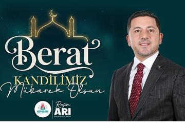 Belediye Başkanımız Rasim Arı'dan Berat Kandili Mesajı