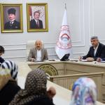 Vali Varol iş arayan vatandaşları kabul etti