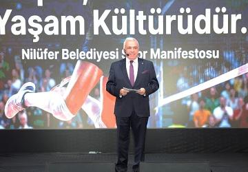 Nilüfer Belediyesi “Spor Manifestosu"nu açıkladı