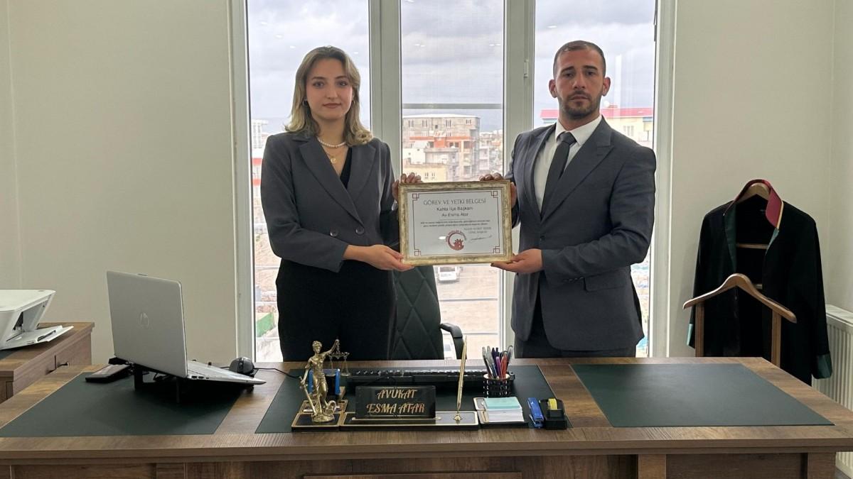 Genç Nesiller Derneği Kahta İlçe Başkanlığı’nda bayrak değişimi