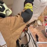 Kahramanmaraş’ta müstakil evde yangın: 1 yaralı