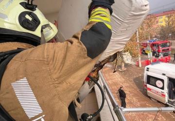 Kahramanmaraş’ta müstakil evde yangın: 1 yaralı