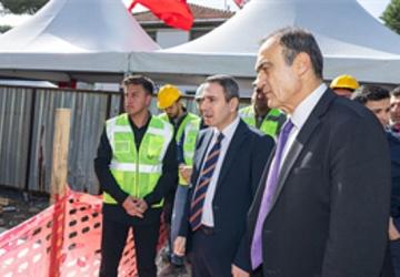 Bergama Ticaret Merkezi'nin temeli atıldı