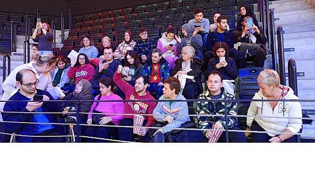 Maltepe'nin engelleri aşan çocukları basketbol maçında