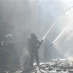 Konak'ta bina yangını kontrol altına alındı