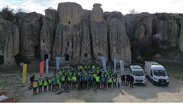 Avrupa Bisiklet Başkenti Konya'da Pedallar Tarihe ve Doğaya Döndü