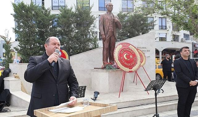 10 Kasım'da Menderes'e Atatürk İmzası