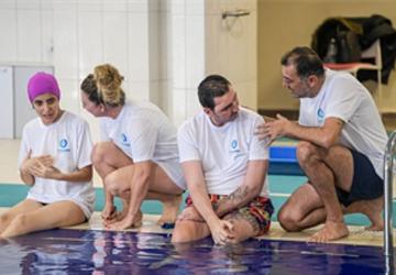 Suyun iyileştirici gücüyle engeller aşılıyo