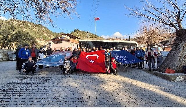 Aydın Büyükşehir Belediyesi'nin Doğa Yürüyüşleri Devam Ediyor