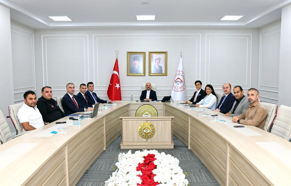 Adıyaman’da Vali Yardımcıları Değerlendirme Toplantısı gerçekleştirildi