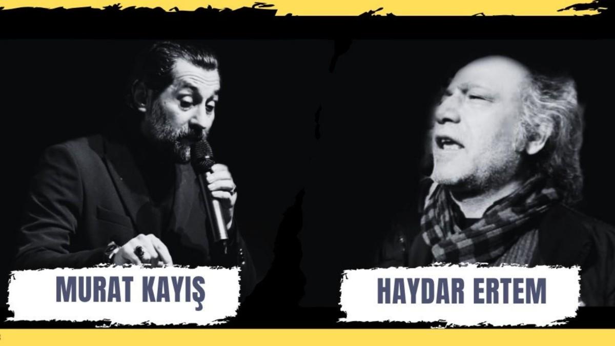 Haydar Ertem ve Murat Kayış’la ‘Yarınlara merhaba’ şiir ve türkü gecesi - Videolu Haber