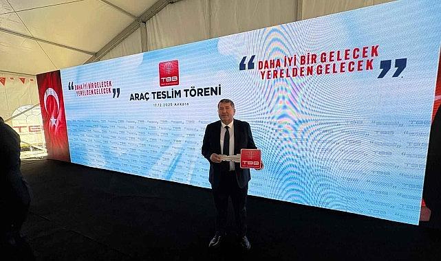 Bayındır Belediyesine TBB'den Kepçe Hibesi