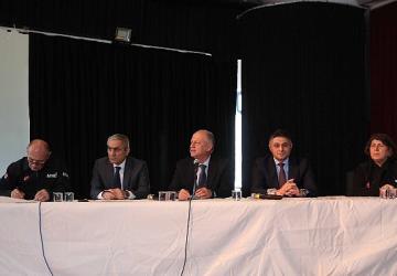 Aliağa'da İlçe Afet Müdahale Planı Toplantısı Gerçekleştirildi