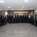Adıyaman Valisi olarak atanan Küçük’e veda programı: Programa Hüseyin Teke de katıldı