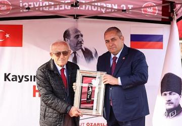 Kaysın Kuliyev'in Yeni Büstü Törenle Açıldı