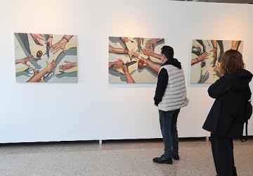 SKSM'de 'Zemin ve İz Derindeki Ses' Sergisi Açıldı