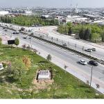 Konya Büyükşehir MARSAN Girişi'ne Yaya Üst Geçidi Yapıyor