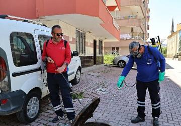 Büyükşehir'den kent genelinde vektörle mücadele