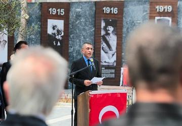 Atatürk'ün Aliağa'ya Gelişinin 92'nci Yılı Kutlandı