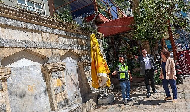 Maltepe'nin tarihi mirası “Feyzullah Efendi Çeşmesi" yenileniyor