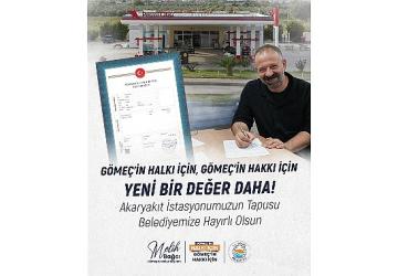 Gömeç Belediyesi'ne Yeni Bir Mülk Kazandırıldı