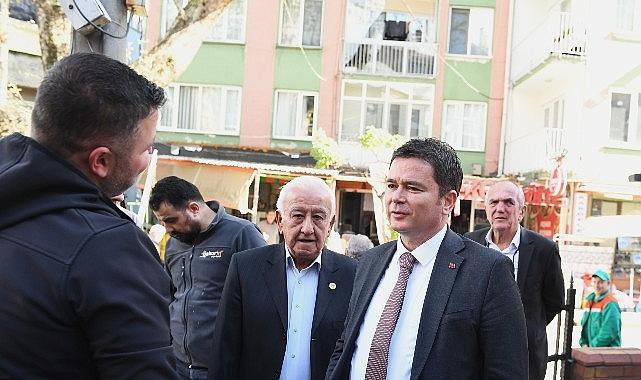 Başkan Aydın'dan Maksem Mahallesini mutlu eden ziyaret