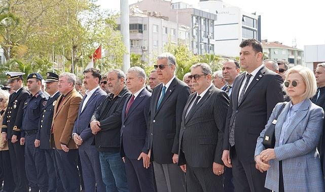 Atatürk'ün Edremit'e gelişinin 92. yılı törenlerle kutlandı