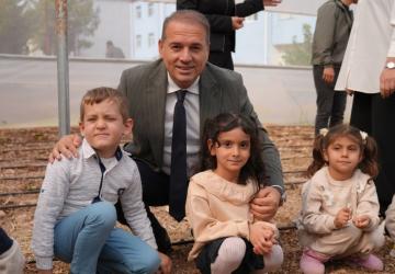 Adıyaman’da ‘Yeşil Vatan Seferberliği’nde minik eller toprakla buluştu