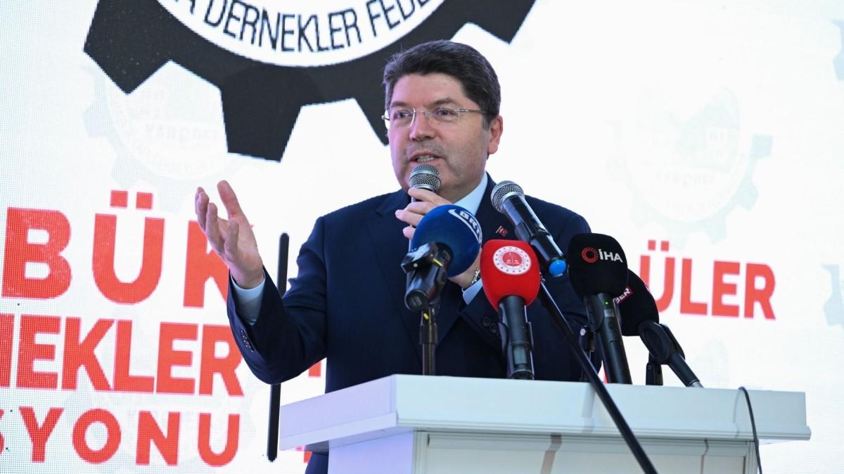 Bakan Yılmaz Tunç: ‘Avukatlar, yalnızca hakkı değil adalete güveni de savunmalı’