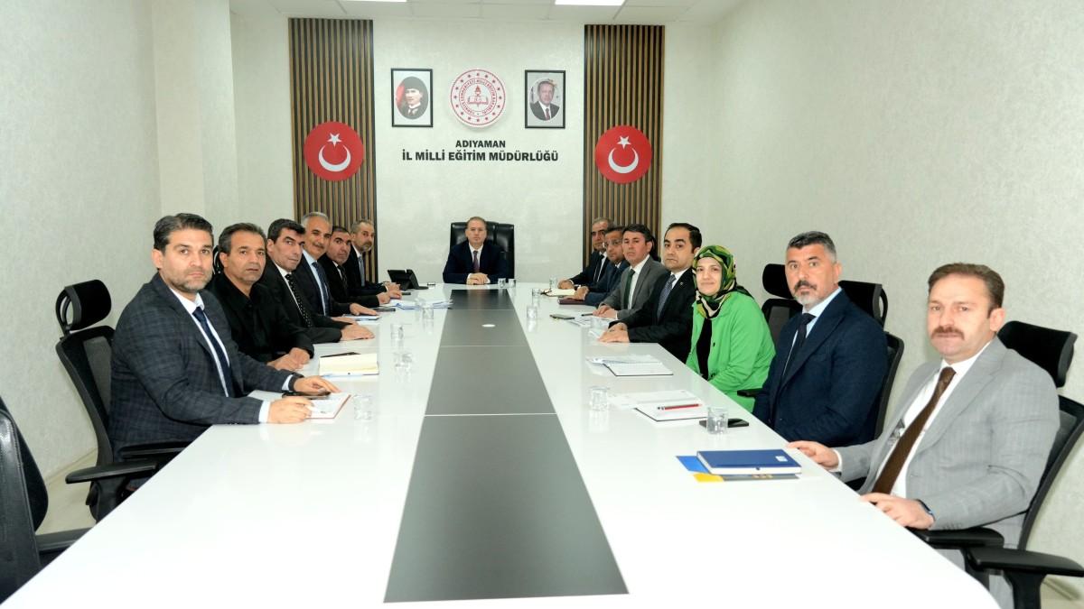 Milli Eğitimde Haftalık değerlendirme toplantısı düzenlendi