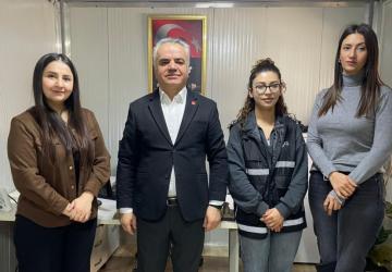 CHP’li Müslüm Aslanoğlu’ndan Perre Haber Ajansı’na ziyaret