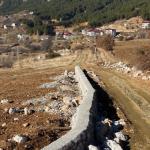 Çelikhan’da Yeşil Vadi Mezarlığı güvence altına alındı: İstinat duvarı tamamlandı