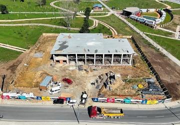 Gebze İtfaiye Hizmet Binası'nda ilerleme yüzde 60