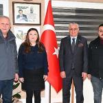 Başkan Uğurlu'dan, Başkan Topaloğlu'na ziyaret