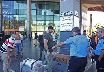 Büyükşehir zabıtasından otogarda usulsüz taşımacılığa operasyon