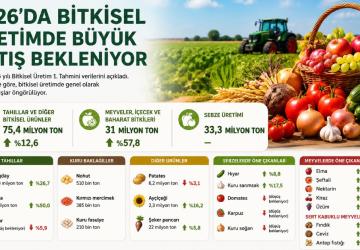 2026’da tarımsal üretimde artış beklentisi