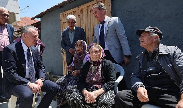 Başkan Büyükakın ile İzmit'in köylerinde sımsıcak görüntüler