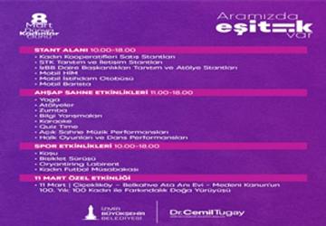 İzmir'de 8 Mart: Aramızda eşitlik var