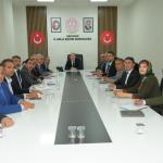 İl Milli Eğitim Müdürlüğü’nde Haftalık Koordinasyon Toplantısı yapıldı
