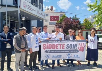 Hakkari’de yaşanan saldırı sonrası SES Adıyaman şubesi ve SHUDER Basın Açıklaması gerçekleştirdi - Videolu Haber