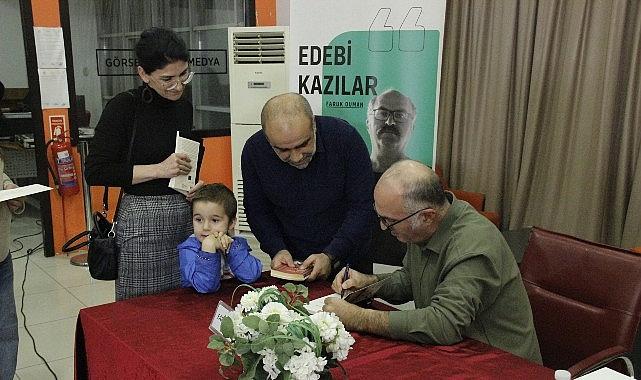 Faruk Duman, Nilüfer'de yazarlık serüvenini ve “Balıklarla İlgili Rivayet"i anlattı