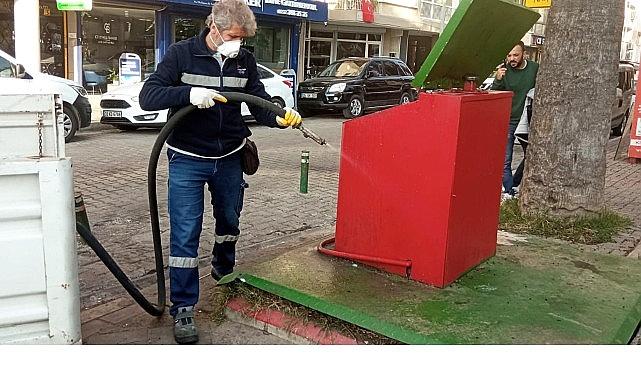 Karşıyaka'da kışa özel ilaçlama