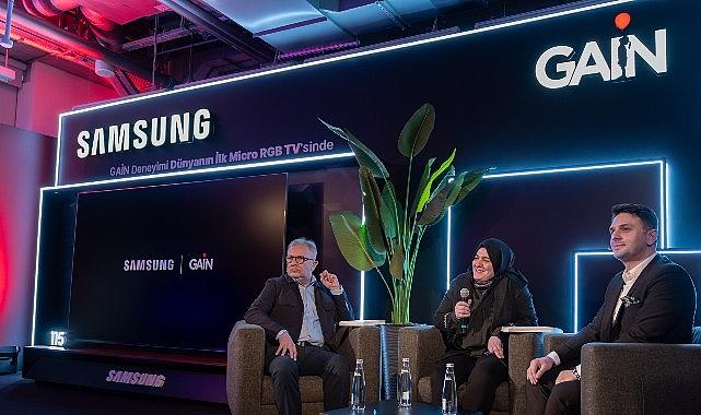 GAİN ve Samsung, Türkiye'de Dijital İzleme Deneyimini Yeniden Tanımlıyor
