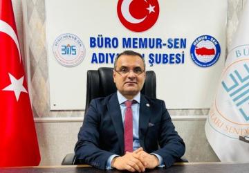 Büro Memur Sen Adıyaman Şube Başkanı Resul Taşkın’dan 6 Şubat mesajı: ‘Acı taze, dayanışma diri’