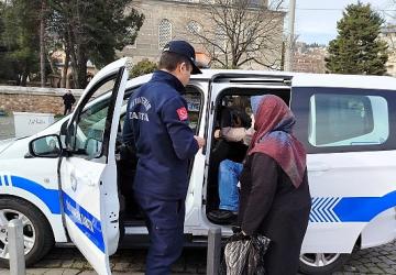 Büyükşehir Zabıtası'ndan örnek duyarlılık