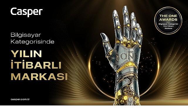 Casper The One Awards'ta Bilgisayar Kategorisinde “Yılın İtibarlı Markası" Seçildi