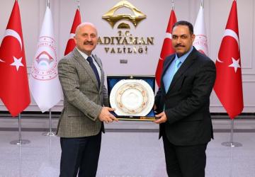 Vali Varol, Şanlıurfa’ya atanan Hasan Bilici’yi ağırladı