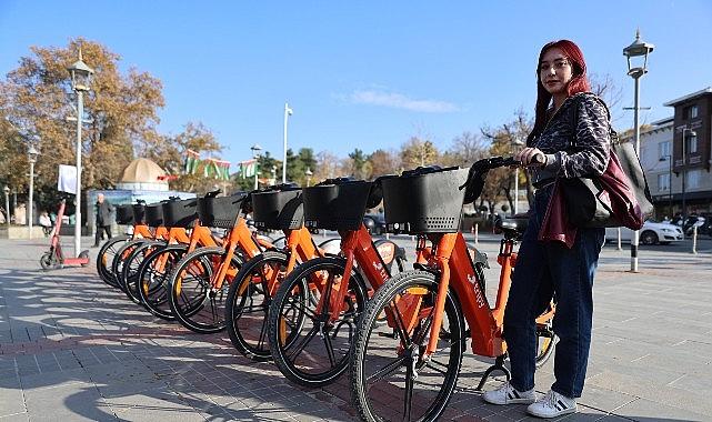 Başkan Altay: “Bisiklet Şehri Konya'da Paylaşımlı Elektrikli Bisiklet Dönemi Başladı"